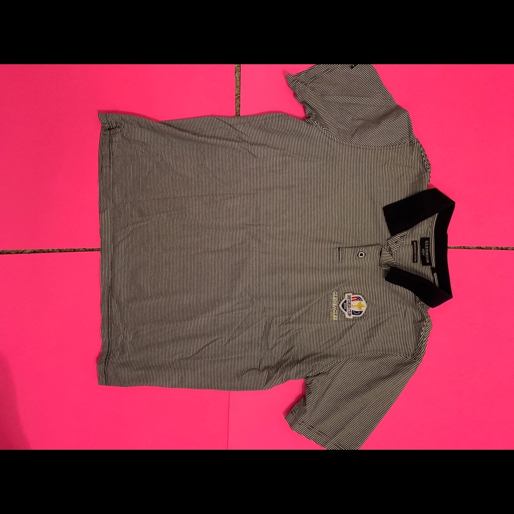 Ryder Cup 2014 Golf Polo Striped